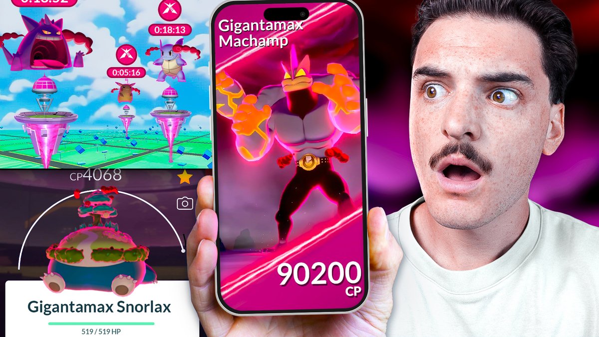 dechdesign's tweet image. New Dynamax &amp;amp; Gigantamax YouTube Thumbnail for @pokedaxi Can’t wait to see this in game!
🔴 youtu.be/i31xR0p8rQM
#PokemonGO