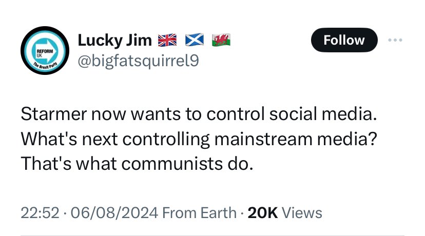 Here’s an example of something that isn’t happening. But what about something else that isn’t happening? It’s communism!