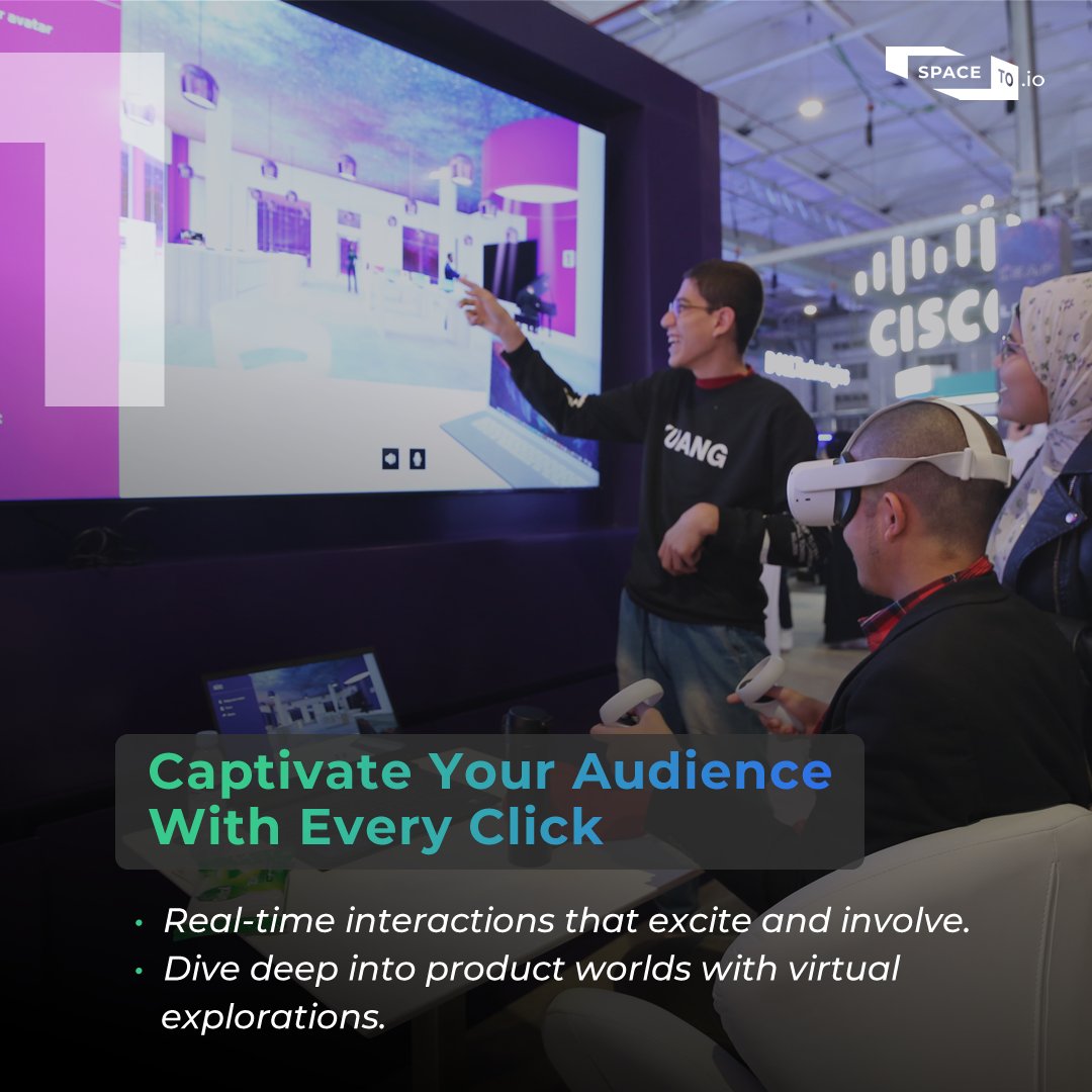 SSpaceto's tweet photo. Revitalize your retail with the Metaverse! 🛍️

- Engage customers with immersive virtual explorations.
- Tailor experiences with AI-driven recommendations and virtual try-ons.
- Create memorable moments with exclusive events and launches.

#MetaverseRetail https://t.co/hezMwYOYkW