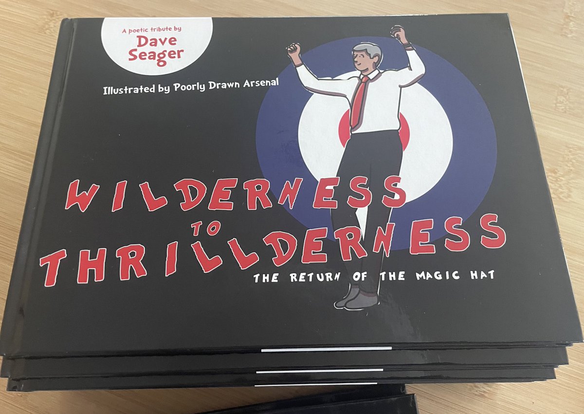 These little Arsenal beauties have just been delivered and looks stunning! Getting the author <a href="/goonerdave66/">Dave Seager</a> to sign preorders later today so there’s still time to order and nab one with a swuiggle!  CLICK HERE TO ORDER legendspublishing.net/product/wilder… #arsenal #gunners