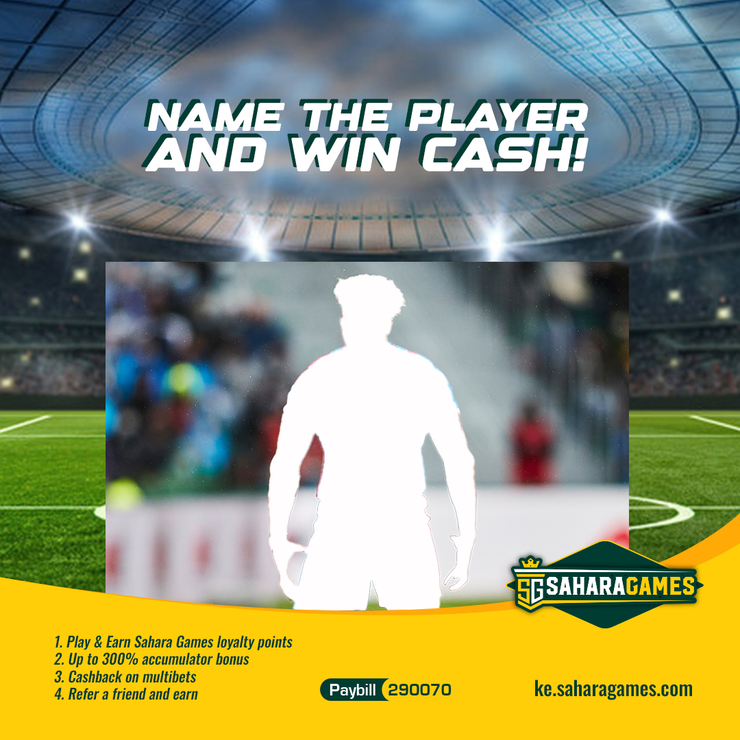 It is that time! Wednesday AVIATOR FREE BETS!

• Name this player.
• Tag 3+ friends. Like &amp; repost.
• Ensure you &amp; those you`ve tagged follow this page.
• The first 50 correct answers get the FREE BET.
Cheza Aviator na Virtual games hapa: saharagames.com
#SaharaGames