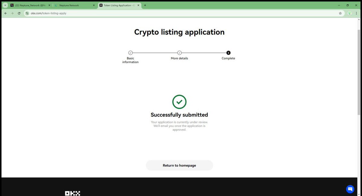 Neptune Network announced: Officially launched on OKX🪙, Coinbase💰 and Gate exchanges🪙 on September 15, 2024 UTC

🎉Neptune Network is about to usher in a historic moment and officially land on the world-renowned OKX, Coinbase and Gate exchanges! This milestone marks the new
