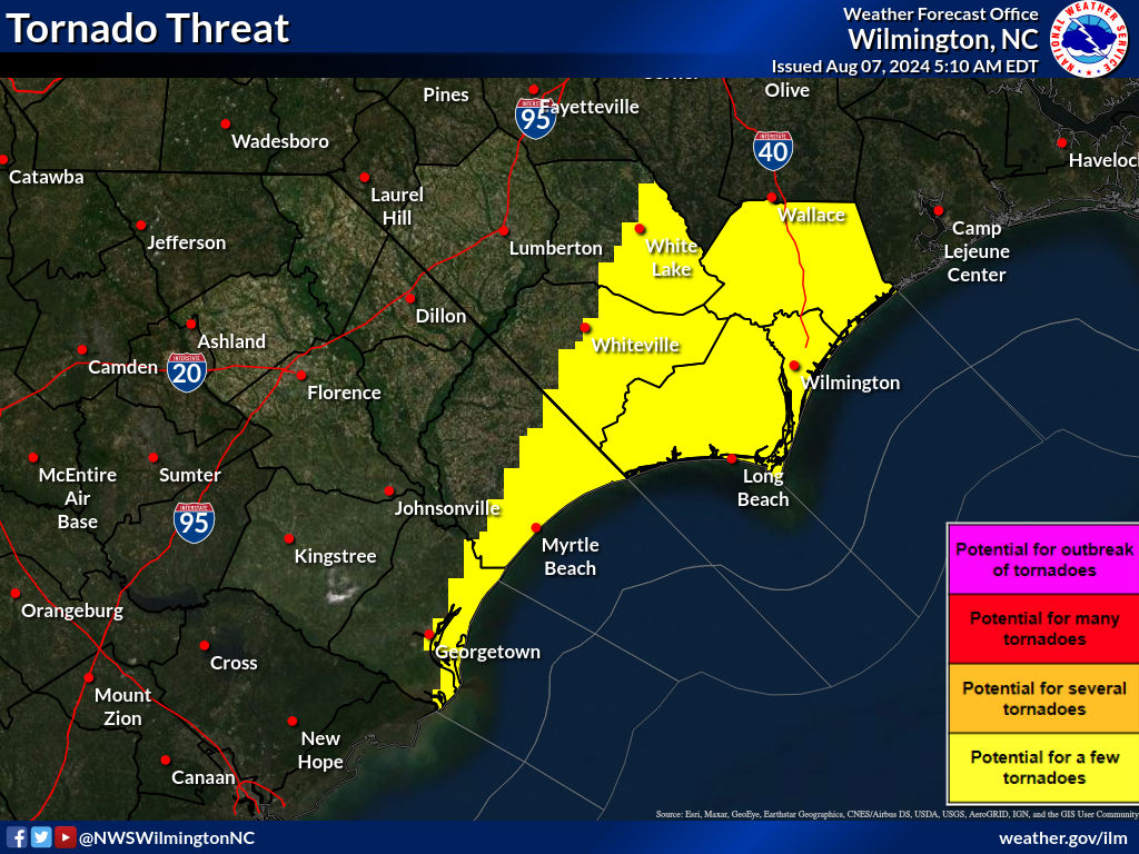 NWS Wilmington, NC tweet media