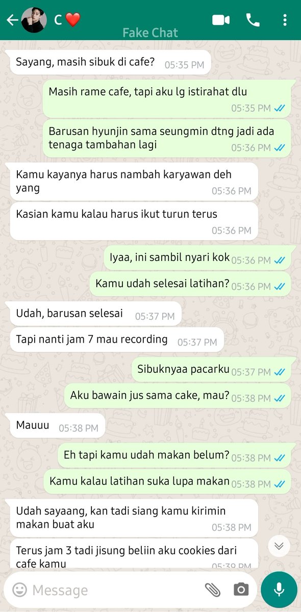 memenulis's tweet photo. Sekilas update dari pasangan #fancyfans 🤭 https://t.co/D8k5mJJj9f
