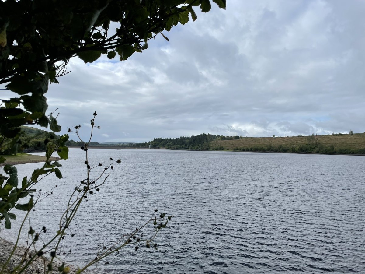 Pontsticilli reservoir 8k walk and a quick stop at Brecon Railway Cafe for an ice cream. #DayOff #Wellbeing #Outdoors.