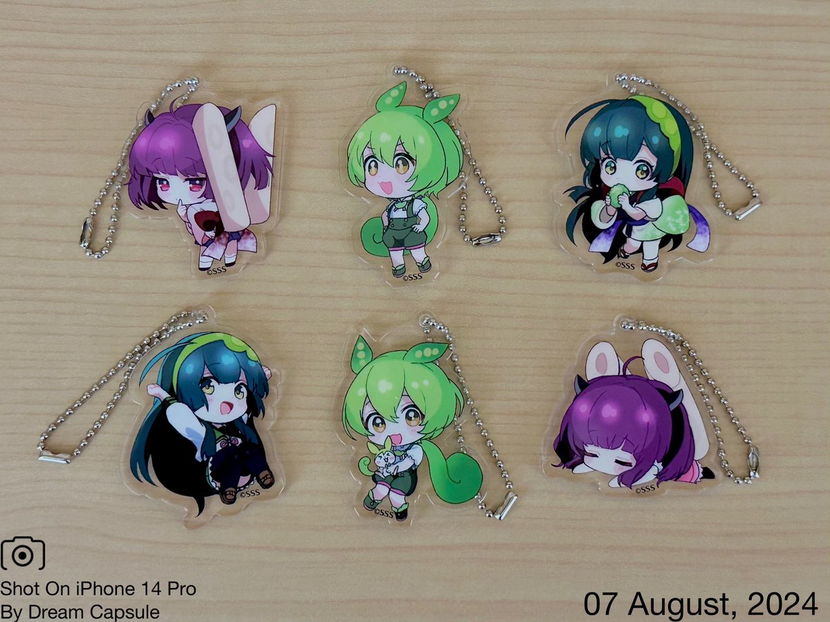 🌟新入荷ガチャ商品プレゼントCP🌟 ずんずんPJが可愛いアクキーに
