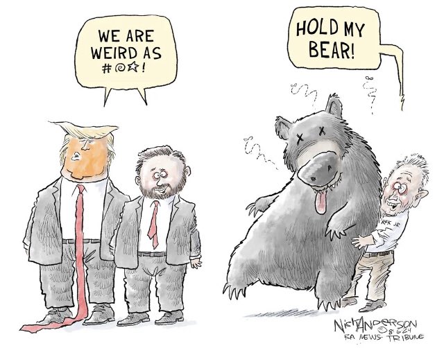 They are a weird bunch of f*ckers..