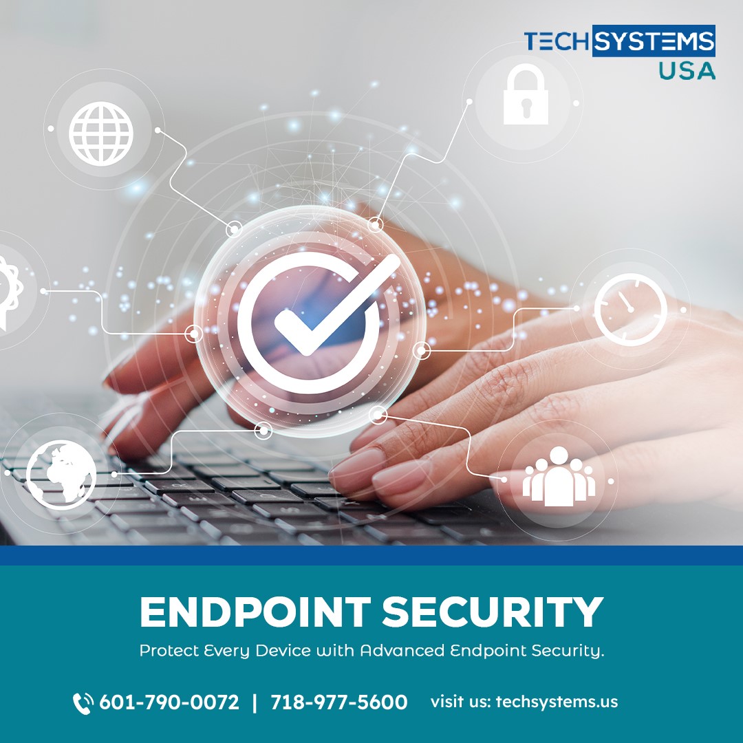 TechsystemsUSA's tweet image. Ensure your business&apos;s safety with TechSystems USA&apos;s cutting-edge endpoint security solutions. Our comprehensive services protect all devices and secure your data. Contact us today to safeguard your digital environment! 🛡️💻 Link: bit.ly/4a6MyBn 
 #TechSystemsUSA