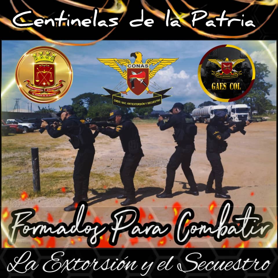 #07Ago♦️Centinelas CONAS combatimos y trabajamos en función de la justicia.