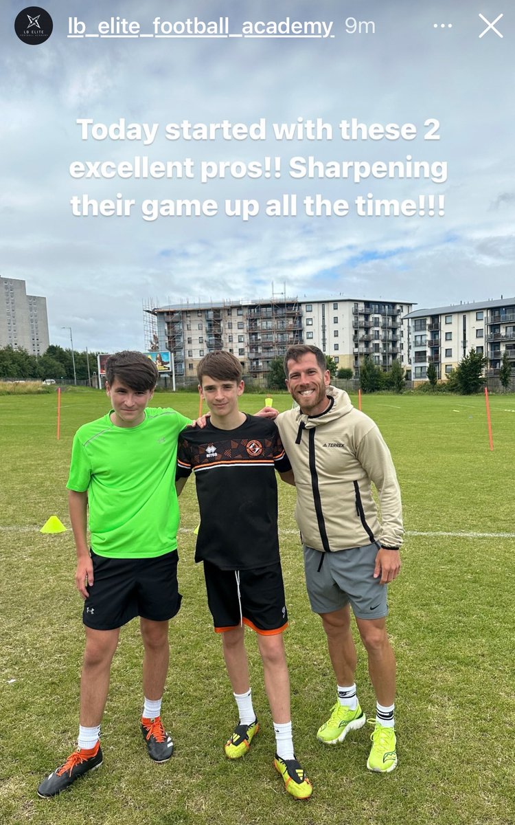 Brilliant sessions with <a href="/liam_buchanan9/">Liam Buchanan</a> lads working hard during the break!! <a href="/billy_b100/">billy barclay</a>