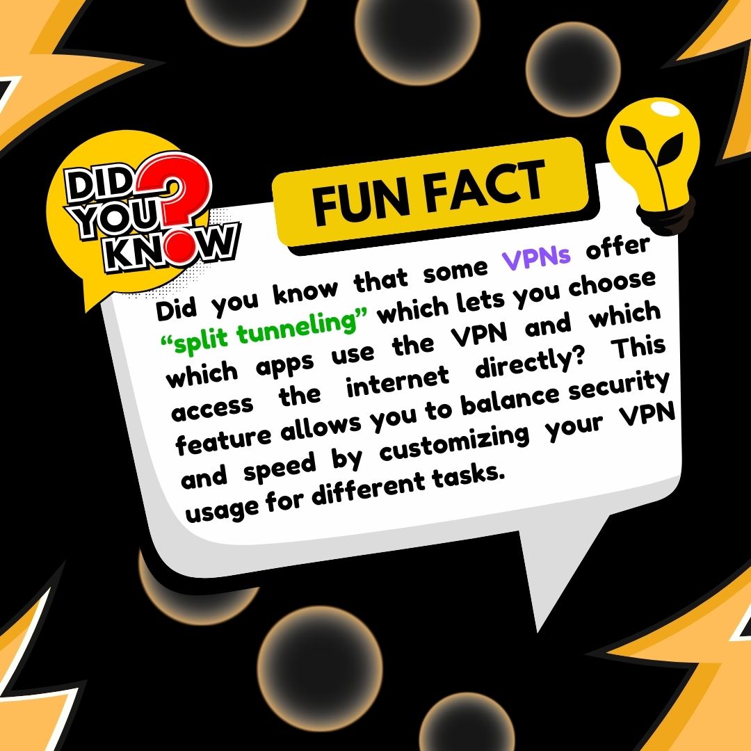 TheVpnApp's tweet image. Did you know that some VPNs offer “split tunneling” which lets you choose which apps use the VPN and which access the internet directly? 
Download Now!
Android: tinyurl.com/vpn2-download-…
iOS/MacOS: tinyurl.com/vpn2-ios-macos
#VPN #Freevpn #SecureConnection #DataPrivacy #OnlineSecurity