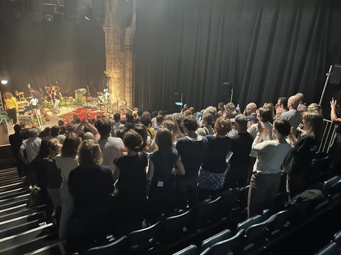 jo mango (@jo_mango) on Twitter photo Very emotional to see pictures of this standing ovation yesterday from a beautiful crowd <a href="/giantonbridge/">A Giant on the Bridge</a> We still have 10 shows to go if you want to catch it too. 📷 <a href="/KTProducing/">Kate Taylor</a> Very emotional to see pictures of this standing ovation yesterday from a beautiful crowd <a href="/giantonbridge/">A Giant on the Bridge</a> We still have 10 shows to go if you want to catch it too. 📷 <a href="/KTProducing/">Kate Taylor</a>