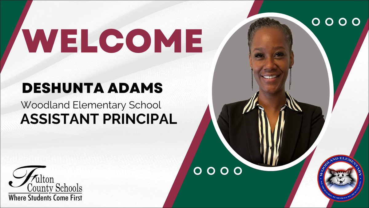 Shavanda Toomer (@shavanda_toomer) on Twitter photo We are excited to welcome Ms. Adams to the Wildcat Family! <a href="/FOWPTO/">Friends of Woodland Elementary</a> <a href="/WESWildcats2/">WES Wildcats</a> <a href="/mrsuremovich/">Tara Uremovich</a> @CJ_FCS_COS <a href="/DeShuntaAdams/">MsAdams</a> <a href="/alexbatesedu/">Alexandra Bates</a> We are excited to welcome Ms. Adams to the Wildcat Family! <a href="/FOWPTO/">Friends of Woodland Elementary</a> <a href="/WESWildcats2/">WES Wildcats</a> <a href="/mrsuremovich/">Tara Uremovich</a> @CJ_FCS_COS <a href="/DeShuntaAdams/">MsAdams</a> <a href="/alexbatesedu/">Alexandra Bates</a>