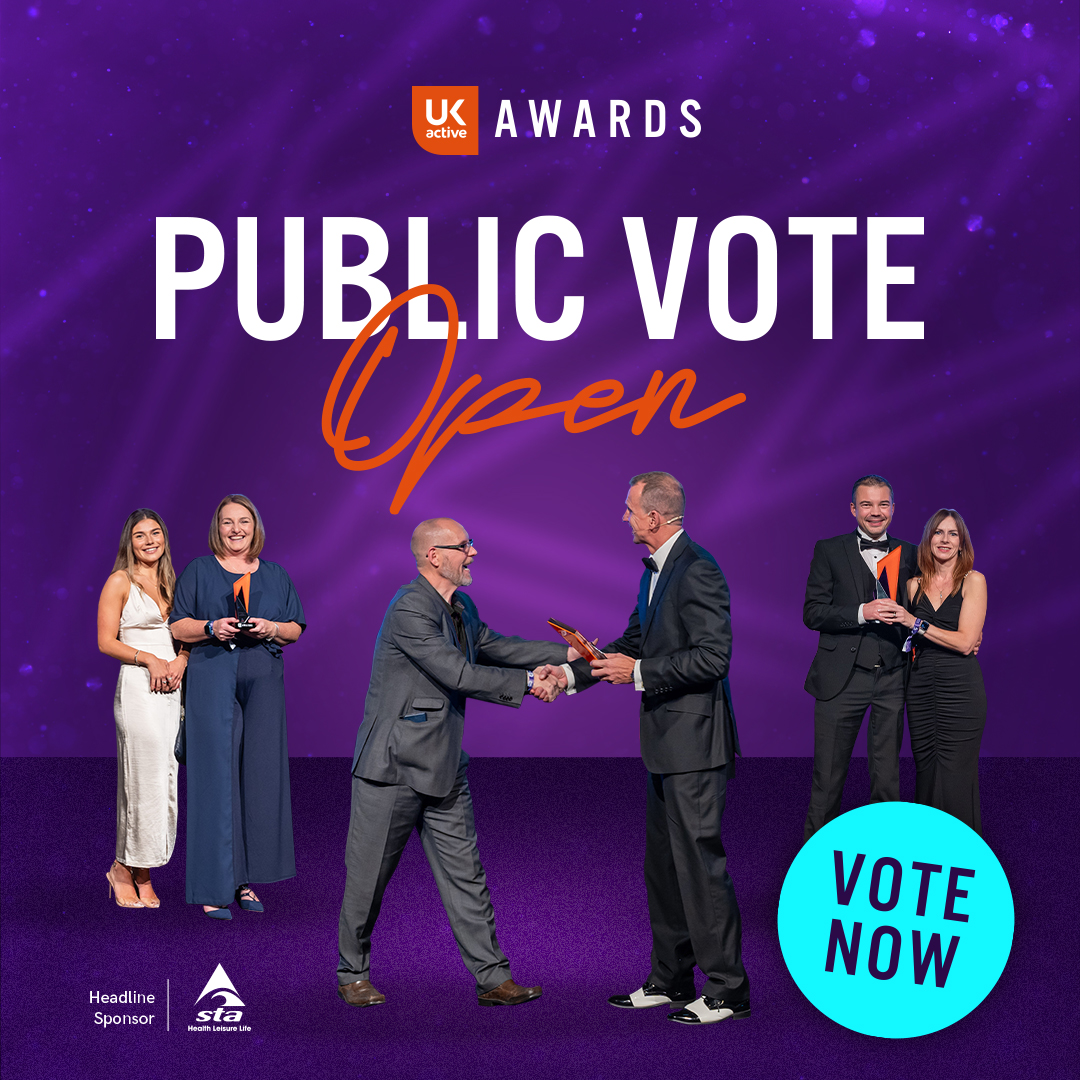 _ukactive's tweet photo. The ukactive Awards public vote is now open! Have your say on who is crowned winner in the following categories:

🦸 Physical Activity Hero Award

🔥 Outstanding Individual Leadership Award

👫 Outstanding Team Leadership Award

Window closes on 30th August. Vote now: https://t.co/u13TD4KGPB

#ukactiveAwards