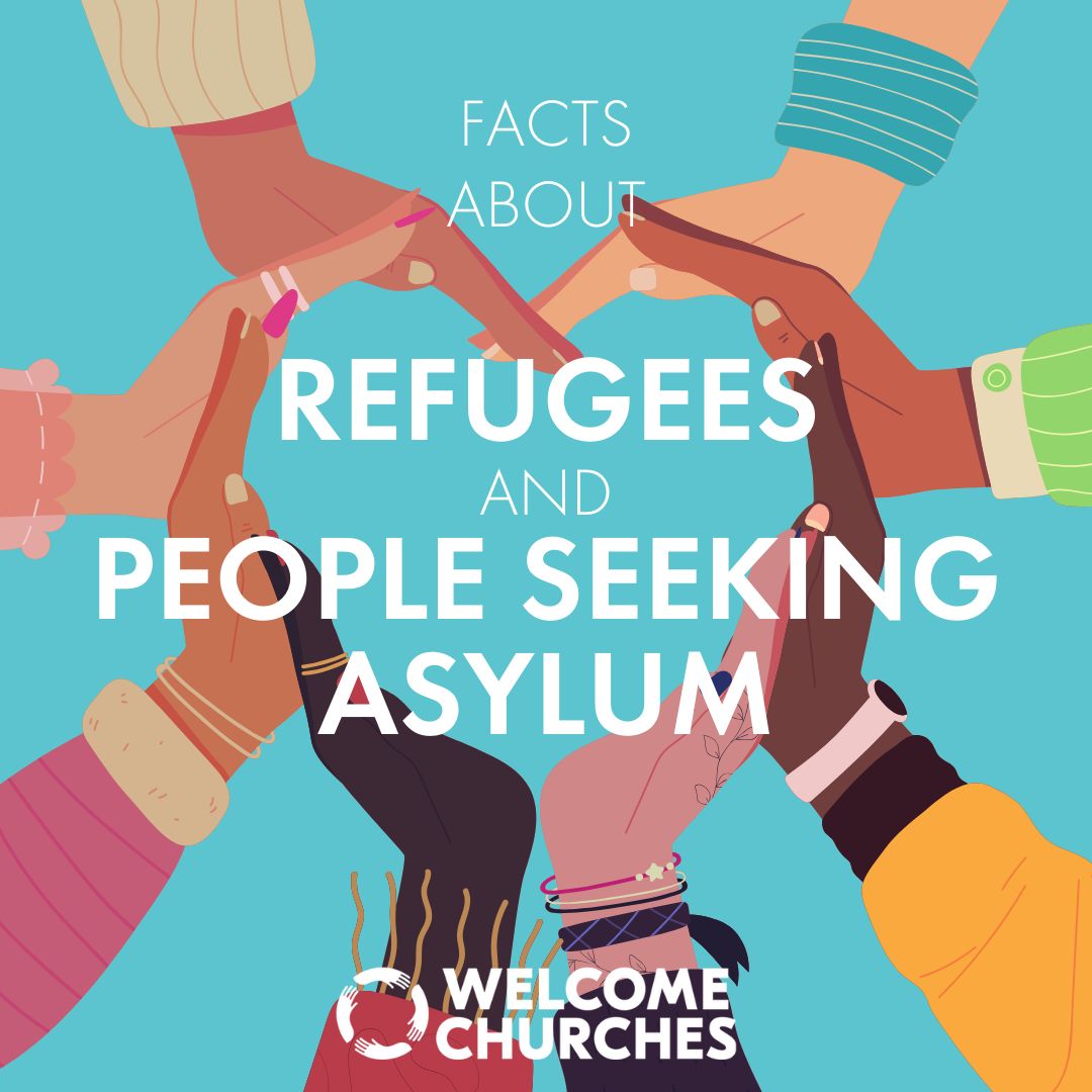 WelcomeChurches's tweet photo. With recent anti-migration protests making headlines, maybe it's time we revisit some key facts and figures about refugees and those seeking asylum across the globe and in the UK. May we all be able to see the reality behind the numbers #RefugeesWelcome #RefugeeStatistics https://t.co/r5hxT6oktr