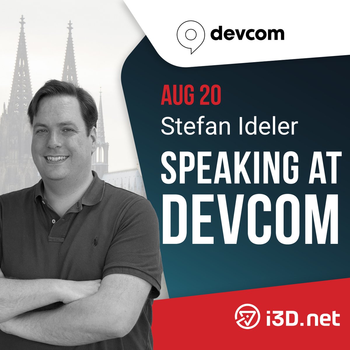 Excited for <a href="/devcom_global/">devcom - developer community</a>? 

Don't miss our panel talk on August 20th at 12:30! 

Join our CIO, Stefan Ideler, <a href="/RallyHere/">RallyHere</a>'s CEO, Stewart Chisam, and <a href="/emptyvesselplay/">emptyvessel</a>'s GM, Garrett Young for an insightful discussion on game development. 

#Devcom #PanelTalk #Gaming