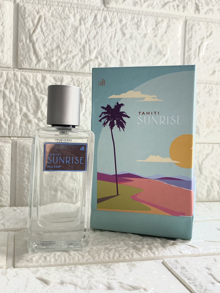 plumpypum's tweet image. kalau kalian suka parfum wangi coconut yang creamy dan fresh tapi masih aman dipakai di cuaca panas?? tahiti sunrise alt perfumery jawabannya ~

gak giung sama sekali dan awet banget dipakai panas2an 😍
