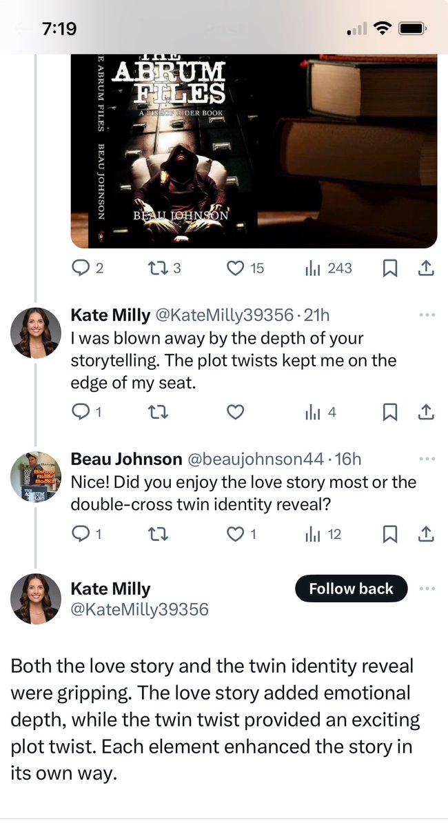 Beau Johnson tweet media