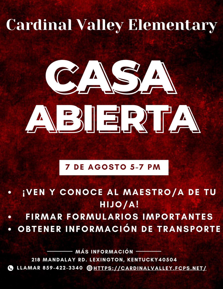 Tonight’s the night! We can’t wait to meet everyone! ❤️ #WeAreCVE #SomosCVE