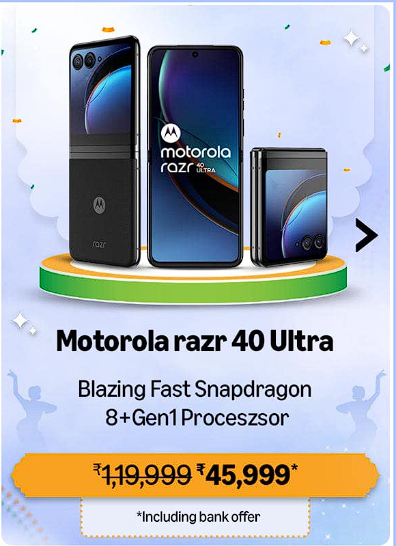 BROSTATION_'s tweet image. Motorola razr 40 Ultra (Infinite Black, 8GB RAM, 256GB Storage)

MRP - 119999

Deal Price - 45999

Link - amzn.to/3WXkuNO

#amazonprimeday2024