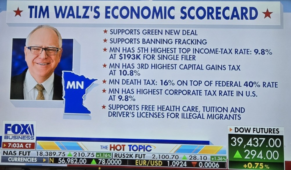 Tim Walz and Kamala Harris are dangerous and will destroy America! Say NO to Walz and Harris on Nov. 5th. #VOTETRUMPVANCE2024