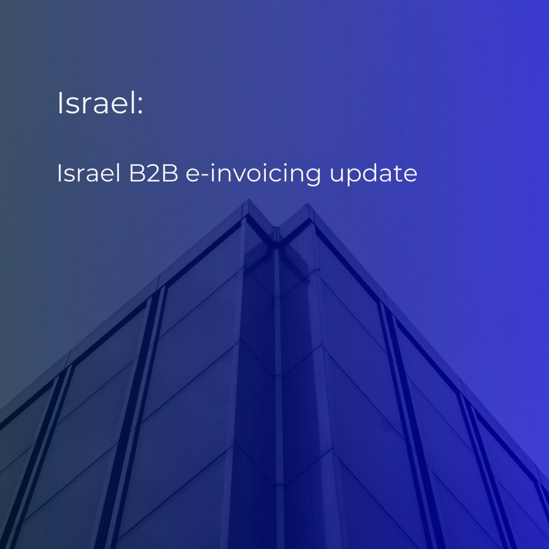 tpaglobal's tweet photo. ⚠️This week in Tax Technology:

Israel’s B2B E-Invoicing Update: https://t.co/eiERDIJ2Hx

Oman Delays Mandatory E-Invoicing: https://t.co/qvnjUDJCmf

➡️ For more tax technology updates, visit: https://t.co/7UVd6U9XAa

🔍Follow us to stay updated #TaxTech #StayInformed https://t.co/5rAZ02pIvr