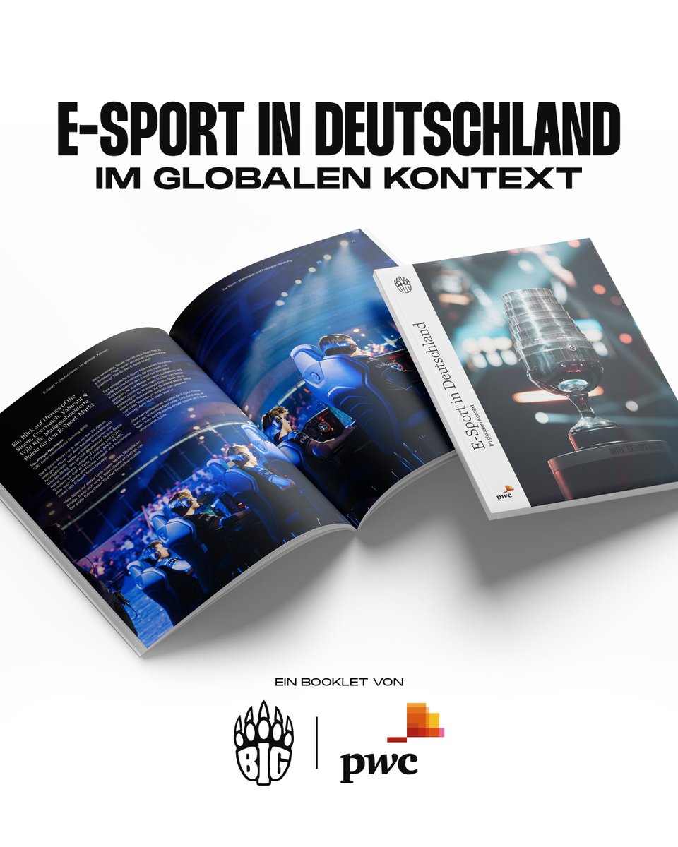 "E-Sport in Deutschland - Im globalen Kontext”. Nach monatelanger Zusammenarbeit mit zahlreichen Akteuren der deutschen E-Sport- und Gaming-Branche sind wir stolz, gemeinsam mit PwC unser Booklet präsentieren zu können.

Erfahrt mehr über die Entwicklung und Zukunft des E-Sports.
