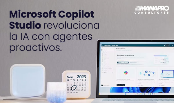 Microsoft Copilot Studio presenta nuevas capacidades de agente, permitiendo a los desarrolladores crear #copilotos que puedan responder de forma proactiva a datos y eventos, adaptados a tareas y funciones específicas. manapro.com/microsoft-posi…