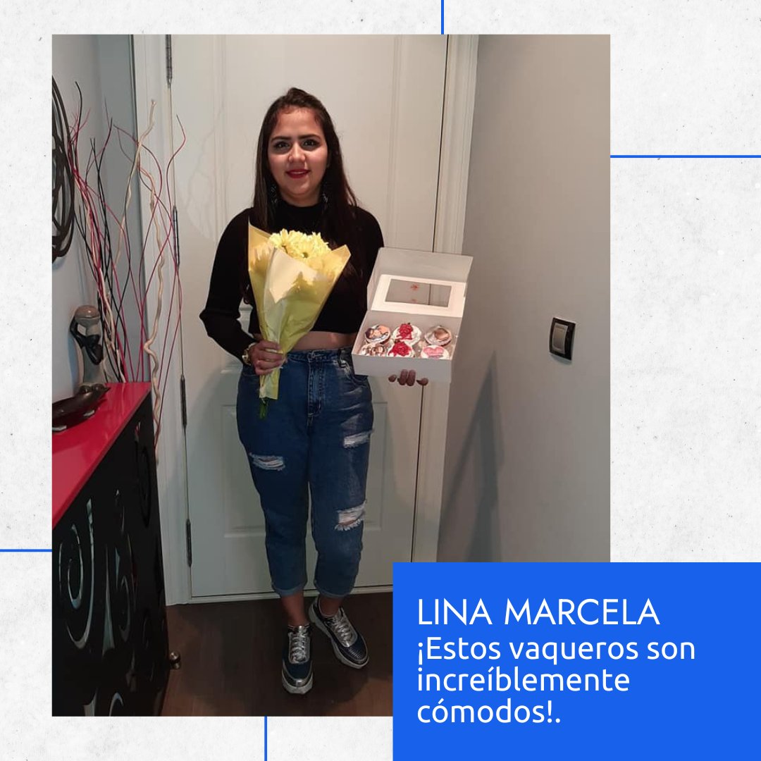 STAVJEANS's tweet photo. ¡Estos vaqueros son increíblemente cómodos ! - Lina M. 💙   Nos encanta escuchar a nuestros clientes felices. Gracias, Lina. 🙌 #StavJeans #Testimonio #Moda #Vaqueros #Calidad #Estilo https://t.co/f0MYFDeLwu