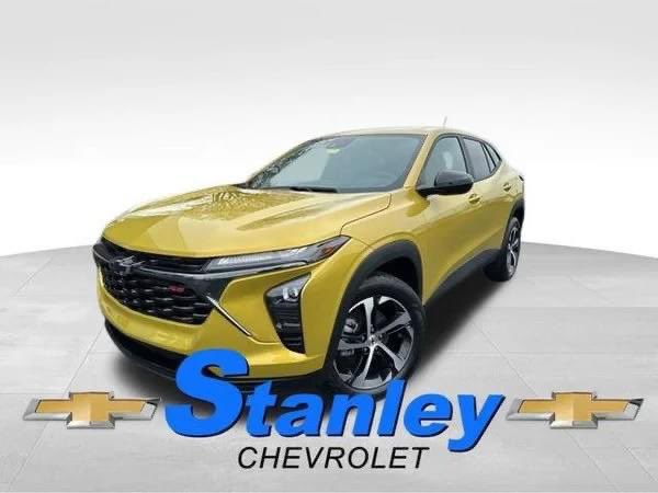 Stanley_Chevy's tweet photo. The Chevy Trax is at Stanley Chevy!

Discover the perfect blend of style, comfort, and performance with the Chevy Trax. Whether you're navigating city streets or heading out on a weekend adventure, the Trax is designed to keep you connected and in control. https://t.co/ujPdlPwYNJ