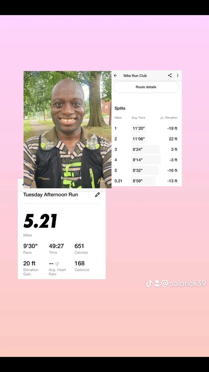 Janvierick's tweet photo. My run before the storm last night. #letsgo #runningislife #marathontraining https://t.co/K2GZkJbwd5