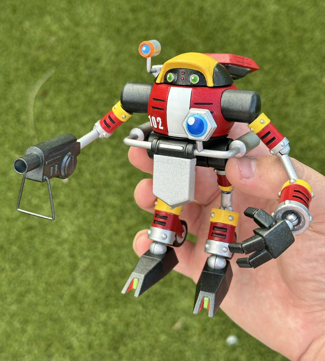 E-102 γ : MISSION COMPLETE! From Sonic Adventure: my Custom Gamma