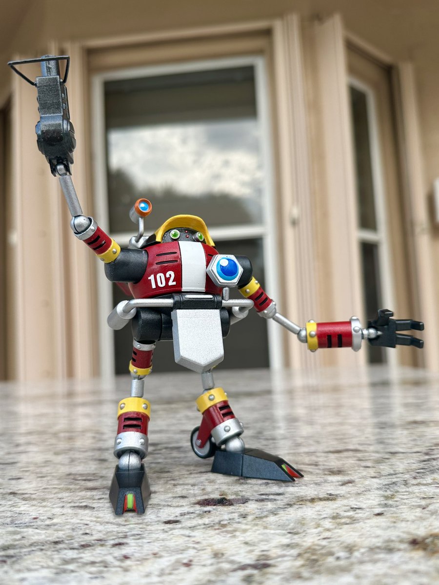 EScrubby_'s tweet photo. E-102 γ : MISSION COMPLETE! 

From Sonic Adventure: my Custom Gamma action figure, fully 3D printed with over 15 points of articulation! 

Model from Sonic Forces Speed Battle
Engineered, printed, and painted by me! https://t.co/I5dXRrOfbQ