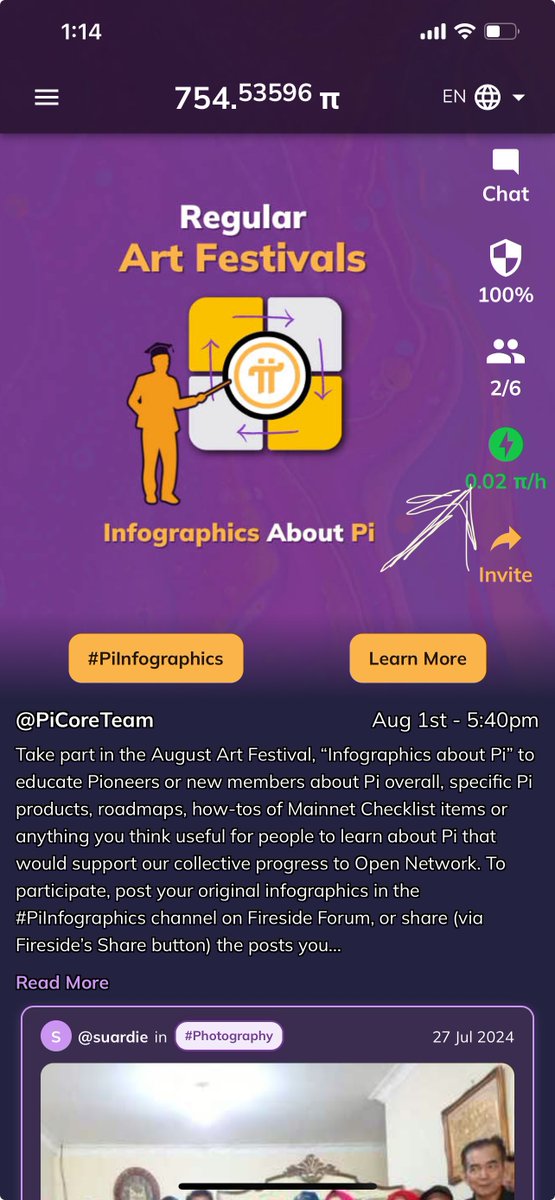 cfcpunditt's tweet image. 3️⃣ Daily Routine: Mining Pi is as simple as opening the app and tapping a button once a day. It’s a minimal time investment with potential long-term benefits. #SimpleCrypto #PiNetwork