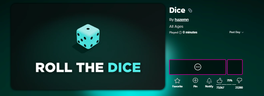 JustARandoGame1's tweet photo. @Chaseroony  YOOO THE DICE GAME GOT THE GROUP NAME "HAZEMN" WITH NO SPACES. WTF https://t.co/hsfj3SlWcO