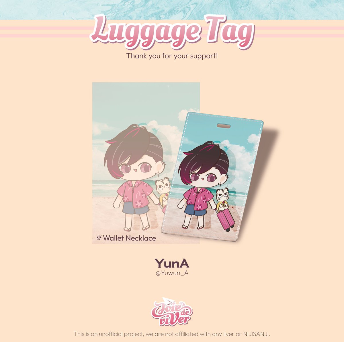 ✈️The 6th souvenir reveal―✦

《𝑳𝒖𝒈𝒈𝒂𝒈𝒆 𝑻𝒂𝒈》

Illustration by
❤️YunA(@/Yuwun_A)

Thank you for your support!