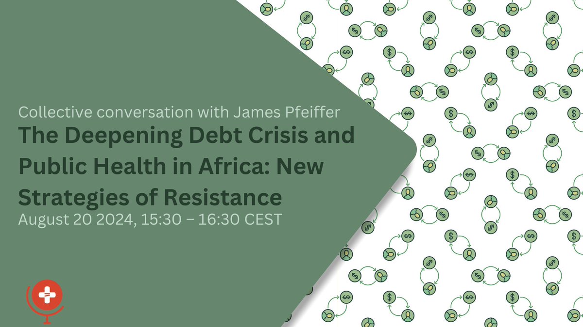 Political Determinants of Health Collective (@collective_hlth) on Twitter photo 📢Upcoming event
Looking forward to the upcoming event with Collective member <a href="/JamesPfeiffer19/">James Pfeiffer</a>! We will explore the #DebtCrisis as a political determinant of health in Africa
📅15.30, 20th Aug
📍Online and in Oslo at <a href="/sum_uio/">SUM – Centre for Development and the Environment</a>
Join us! 🔗sum.uio.no/english/resear… 📢Upcoming event
Looking forward to the upcoming event with Collective member <a href="/JamesPfeiffer19/">James Pfeiffer</a>! We will explore the #DebtCrisis as a political determinant of health in Africa
📅15.30, 20th Aug
📍Online and in Oslo at <a href="/sum_uio/">SUM – Centre for Development and the Environment</a>
Join us! 🔗sum.uio.no/english/resear…