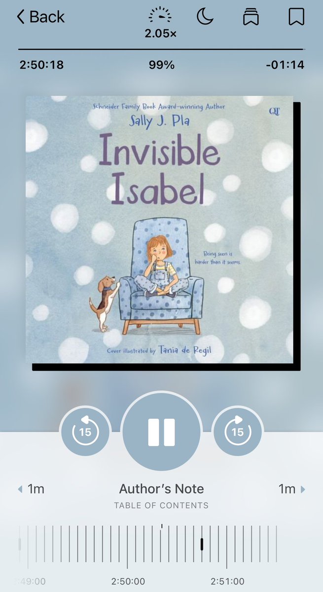 Basil E. Frankweiler 🎗️ (@aslan_magic) on Twitter photo Invisible Isabel @sallyjpla audio <a href="/grshalan/">Gail Shalan</a> offers an insight into the world of a girl who feels “too much” in her noisy family & class. Mom says her stomachaches are in her head. But how can that be if she feels it in her stomach? A great opening into managing anxiety. Invisible Isabel @sallyjpla audio <a href="/grshalan/">Gail Shalan</a> offers an insight into the world of a girl who feels “too much” in her noisy family & class. Mom says her stomachaches are in her head. But how can that be if she feels it in her stomach? A great opening into managing anxiety.