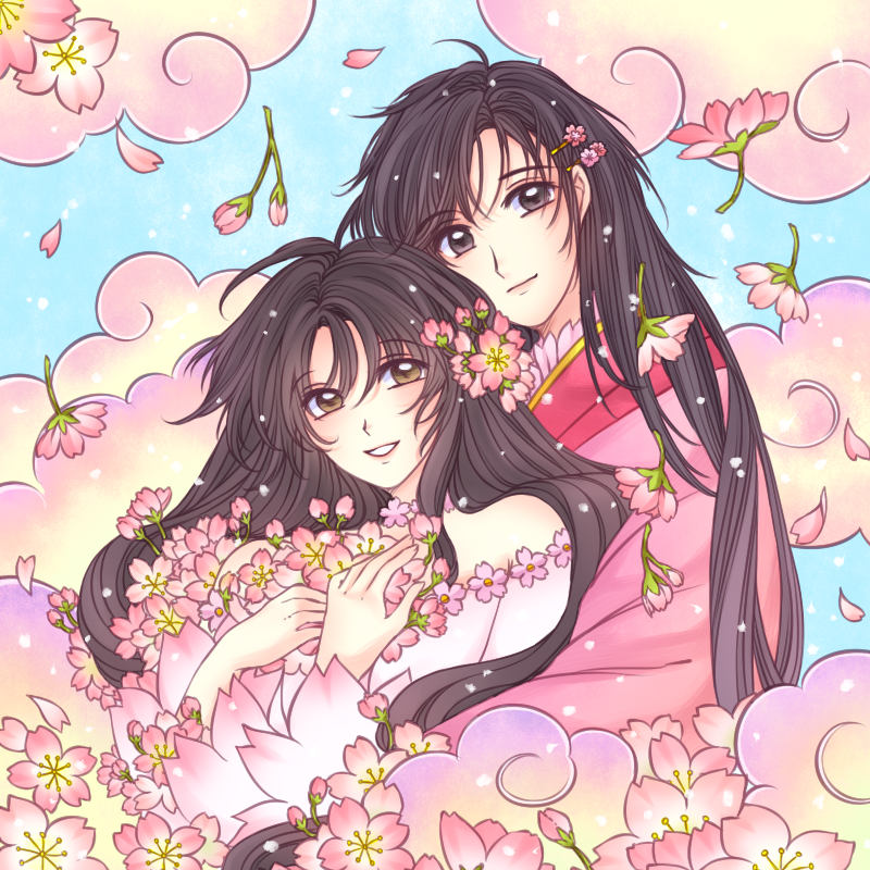 rooster_cup's tweet photo. ほら Catch You Catch You Catch Me Catch Me 待って
こっちをむいて スキだといって!!🌸🌸🌸🦊🩷🐺
#QJJWeek #QJJWeek2024 #qiangjinjiu #将进酒 https://t.co/yTDqGBUzek