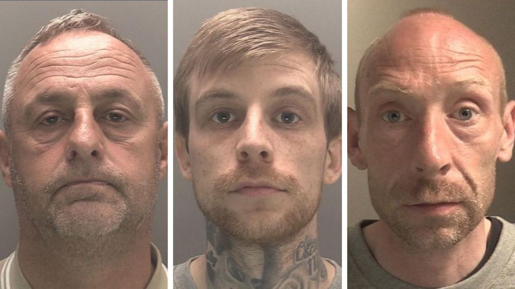 Three men have been jailed for taking part in violent disorder in the riots in Merseyside
A 58-year-old man who attacked a police officer is given three years - while two others received sentences of 30 months and 20 months.  (BBC News)
#RiotsUK #jail #UKRiots #BBCBreaking