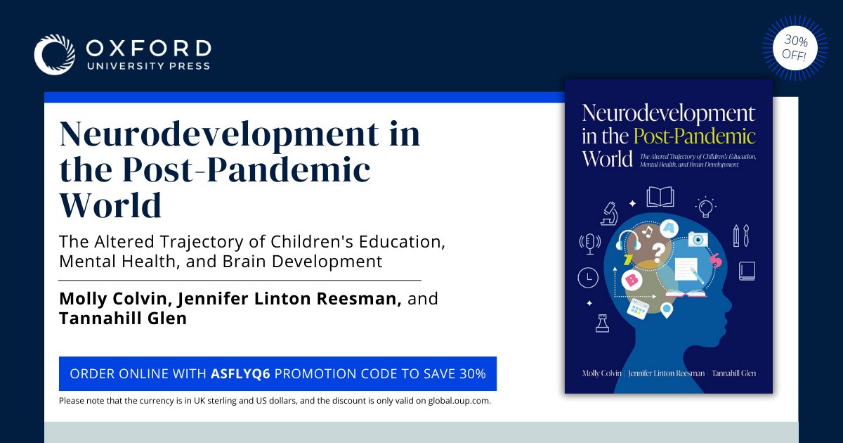 Delighted to share promotion of our new publication, with discount code.  This topic remains incredibly timely and has longer term implications we'll continue to follow and respond to into the distant future. <a href="/drmollycolvin/">Molly Colvin, PhD ABPP (she/her(s))</a> <a href="/jenreesman/">Dr. Jennifer Reesman</a>
