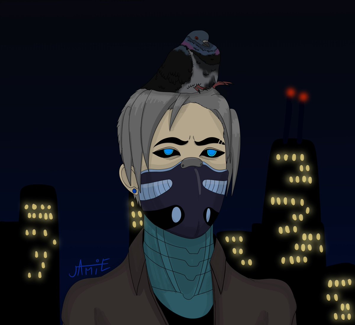 A silly gift piece I did for <a href="/pomspomart/">Pomspom Art ||</a> of a character from their comic series. Check it out here:
m.tapas.io/series/Star-bo…

I also voice this character for animatics and streams. Follow Pommie twitch for future events and drawing sessions: m.twitch.tv/pomspom/home

#digitalart