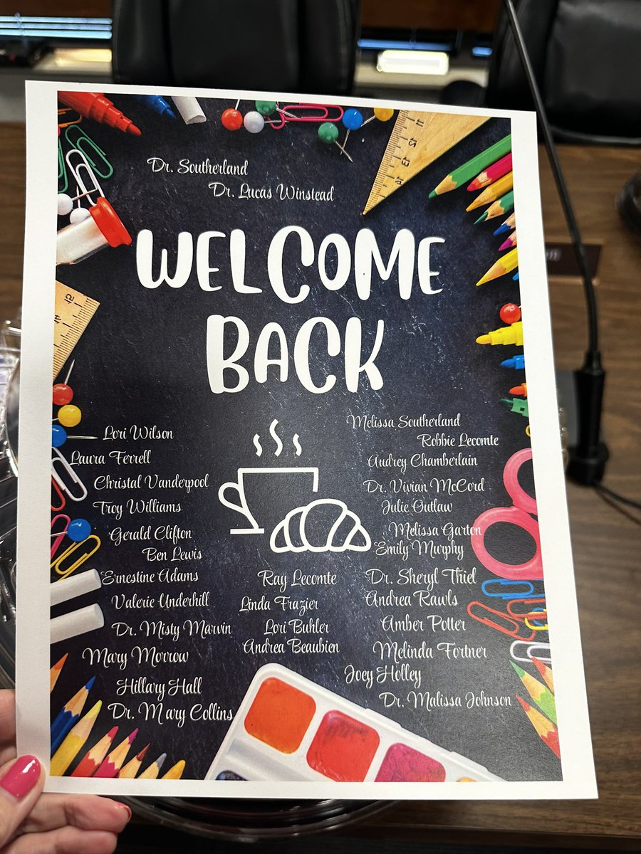 ABeauLove's tweet photo. So grateful to be celebrating Back to School with our amazing Maintenance Department! They literally keep our schools running! #leadingteachinglearningtogether https://t.co/PN8huhPeGt