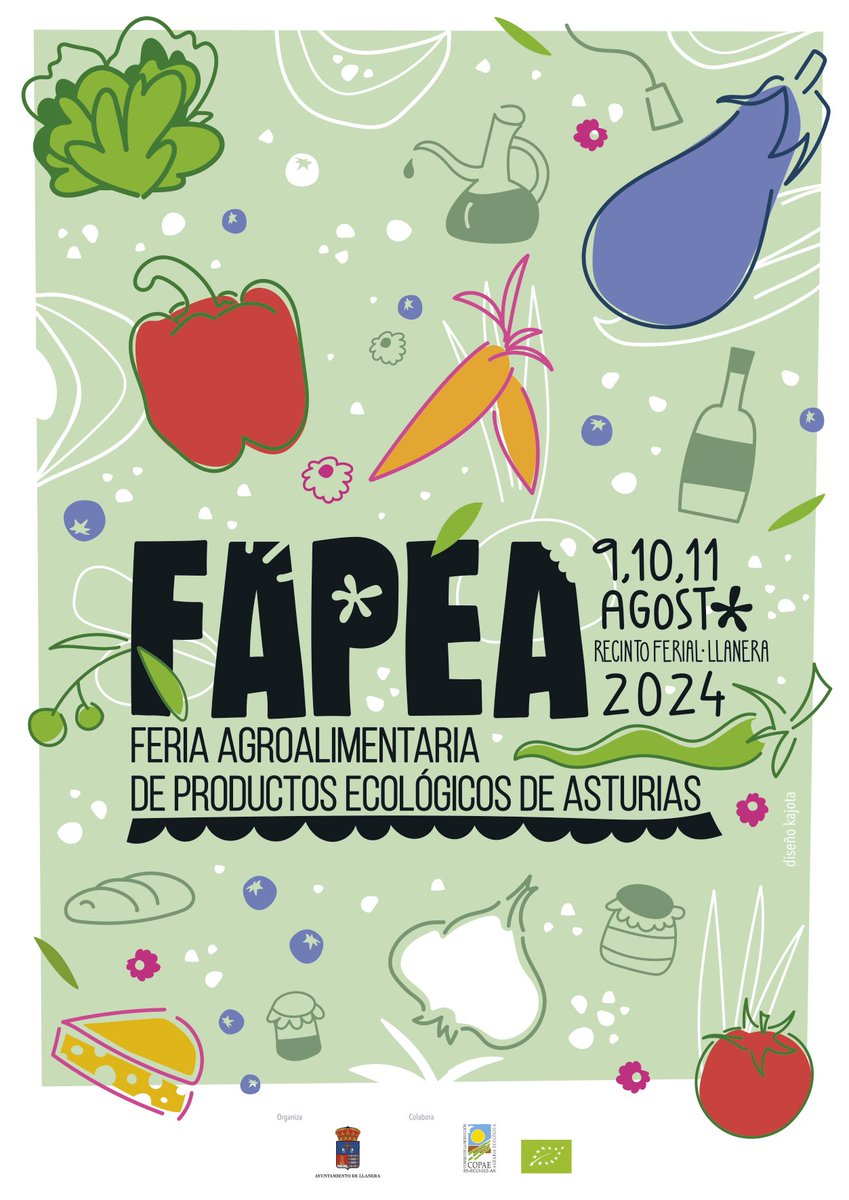 Este fin de semana estaremos en la feria de productos ecológicos de Llanera en Asturias.
Os esperamos!!