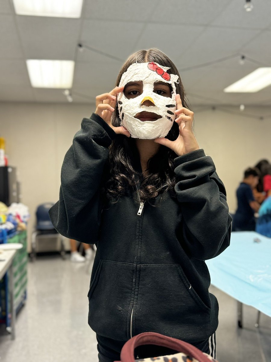 Wrapping up mask making, time to decorate! 🎭