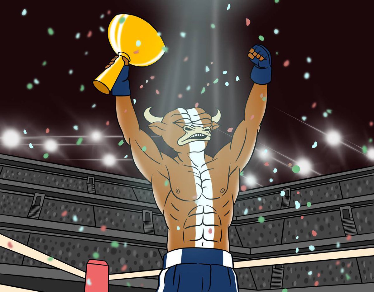 mumu_bull's tweet photo. CHAMPION OF THE BULL RUN $MUMU https://t.co/Z2uwBkOkjG