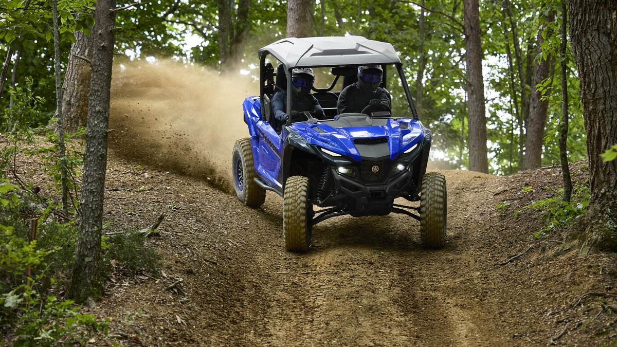 YamahaMotorEU's tweet photo. New Arrival in the RMAX family: check out the 2025 Yamaha SxS range featuring the Wolverine® RMAX™2 1000 Sport and Wolverine® RMAX™4 1000 LE 💥 #DRIVENBYFREEDOM https://t.co/DywOg7uoen