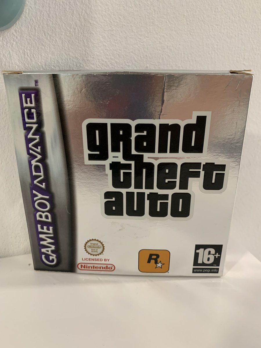 wafel_games's tweet photo. Que buenos vicios al Grand Theft Auto de GBA advance. https://t.co/Oixuszfk95