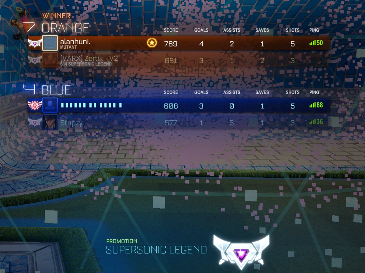 should've known that the best way to get better at rocket league was to move to another continent