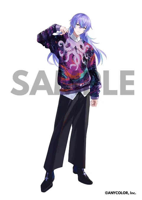 「にじさんじ Christmas Wear～KD Sweater Style～」イブラヒムさん、セラフ・ダズルガーデンさん、星導ショウさんのイラストを担当いたしました。キメキメでお願いしますと言われたので、お顔もポーズもキメキメで描きました。よろしくお願いいたします#にじさんじクリスマスセーター 